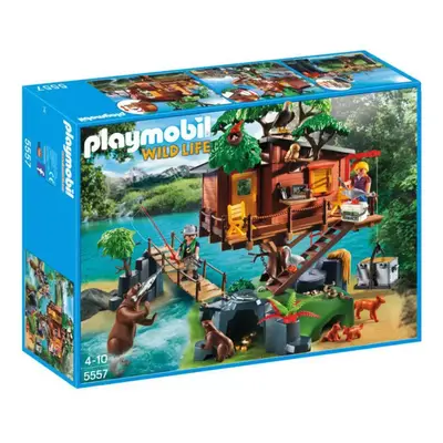 Playmobil Wildlife Adventure Tree House Model Kids Xmas Gift