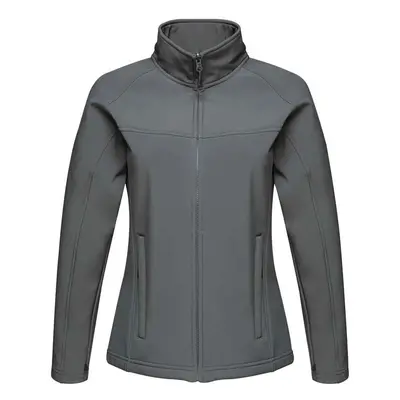 (10 UK, Seal Grey) Regatta Womens/Ladies Uproar Soft Shell Jacket