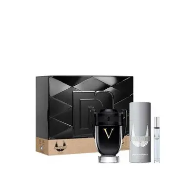 Paco Invictus Victory Pcs Set: 3.4 Eau De Parfum Spray + 0.34 Eau De Toilette Spray + 5.1 Deodor