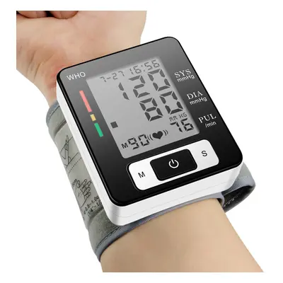 Home Automatic Wrist Blood Pressure Monitor Voice Digital Oxygen Glucose Instrument