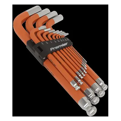 Jumbo Ball-End Hex Key Set 13pc Anti-Slip - Imperial