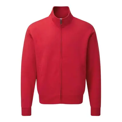 (S, Classic Red) Russell Mens Authentic Sweat Jacket