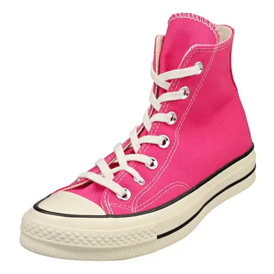 (4) Converse Chuck Hi Unisex Casual Trainers in Pink