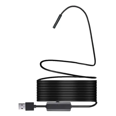 (10M, Soft Wire) 1200P Endoscope Borescope WIFI Inspection Camera Built-in 8pcs LEDs 8mm Lens Wa