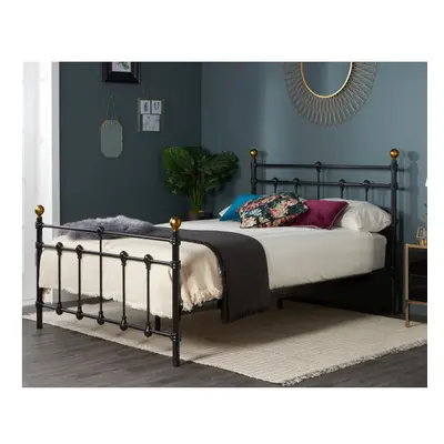 Athens Double Bed - Black