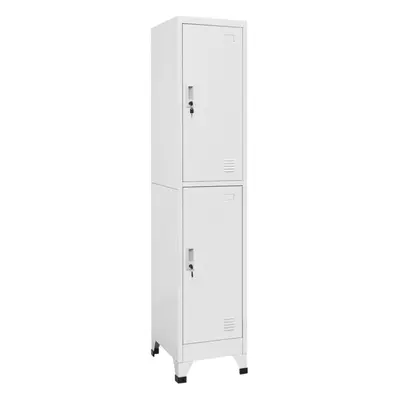 vidaXL Locker Cabinet with Compartments Industrial Office Storage Organiser