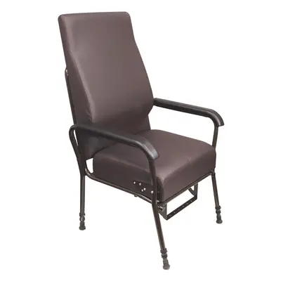 Height Adjustable Easy Riser Lounge Chair - Spring Action Assisted Riser - Brown