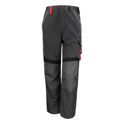 (42â, Grey/Black) Result Mens Technical Work Trousers (Reg Inch Leg)