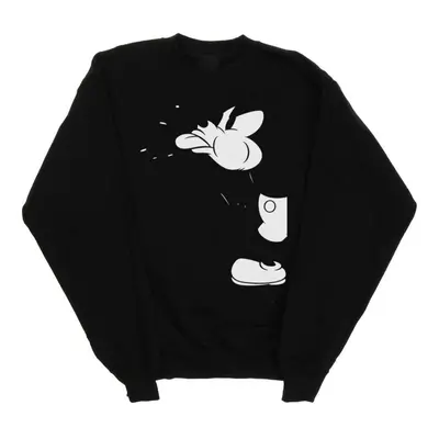 (3XL, Black) Disney Mens Mickey Mouse Cut Sweatshirt