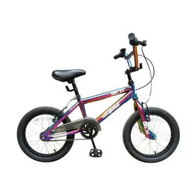 XN Beast 16" Freestyle BMX Kids Boys Stunt Bicycle Neo Chrome Jet Fuel