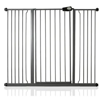 (Slate Grey, 133.2cm - 140.8cm) Safetots Extra Tall Pressure Fit Gate