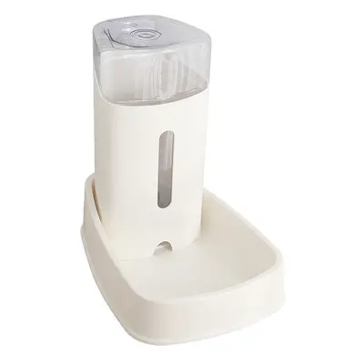 (White) Pet Automatic Water Dispenser Feeder Automatic Refiller Drinking Bowl