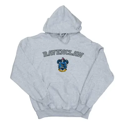 (S, Sports Grey) Harry Potter Womens/Ladies Ravenclaw Crest Hoodie