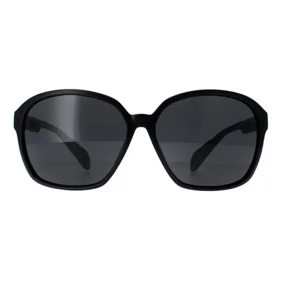 Adidas Sunglasses SP0013 01A Shiny Black Contrast Grey