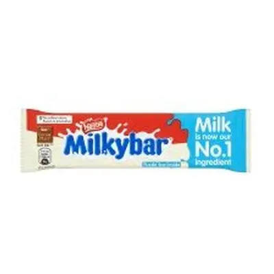 Nestle Milkybar White Chocolate Medium Bar 25g (40 x 25g)