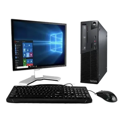 Fcs Lenovo Pc Core I5 Set 8Gb 500Gb Hdd Win Pro 19" Monitor