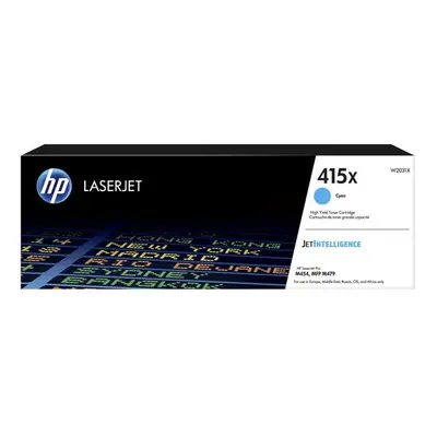 HP W2031X (415X) Toner cyan, 6K pages