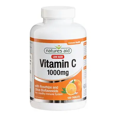 Natures Aid Vitamin C mg Low Acid Tablets 180's