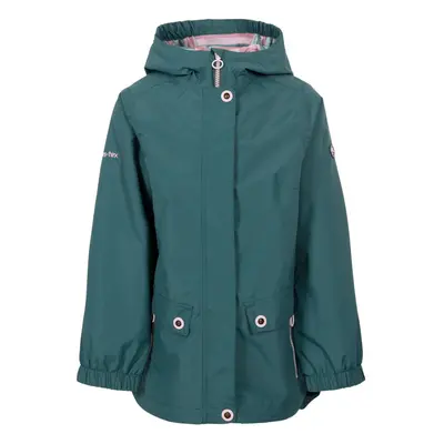 (3-4 Years, Spruce Green) Trespass Girls Flourish TP75 Waterproof Jacket