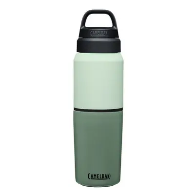 thermos flask MultiBev stainless steel green 0,5/0,35 5-piece