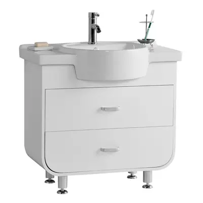 Premier Housewares Ocean Basin and Under Basin Cabinet Set