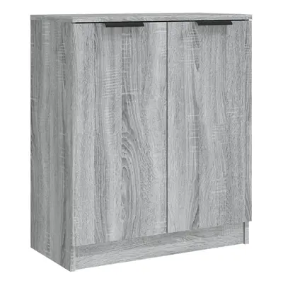 (grey sonoma) vidaXL Sideboard Cupboard Storage Cabinet Bookshelf Highboard Engineered Wood