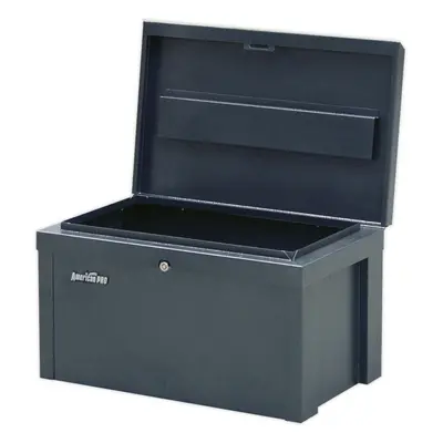 Steel Tool Storage Chest - x x 320mm - Locking Site Storage Box