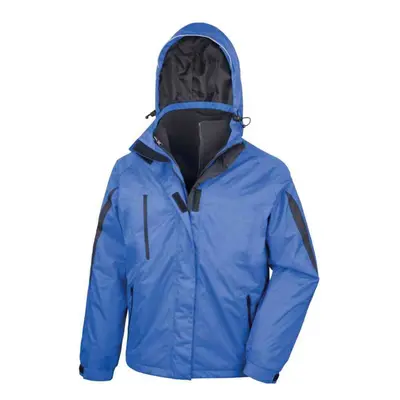 (4XL, Royal Blue/Black) Result Mens Journey in Soft Shell Jacket