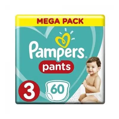 Pampers Aloe Vera Lotion Infused Baby-Dry Pants With Stretchy Sides & Leakage Protection, Size 3