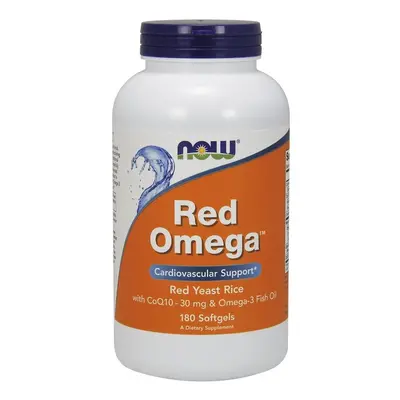 NOW Foods Red Omega (Red Yeast Rice), Softgels