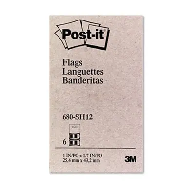 3M Flags in Dispensers Sign Here YW/Red 50-Flag Dispensers per Pack