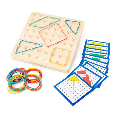 Traditional Teaching Geometry Puzzle Pattern Educational School Home Game Toy for Kids Gift