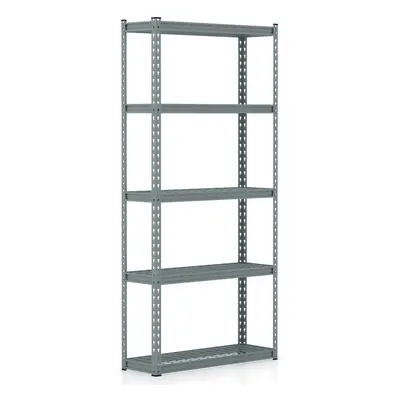 5-Tier Metal Garage Shelving Unit 183CM Adjustable Rack Organiser