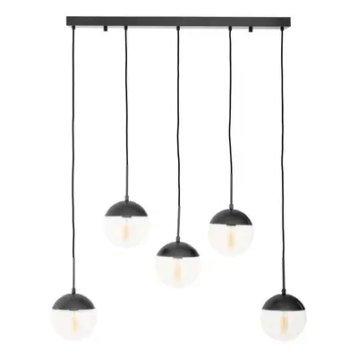 Premier Housewares Revive Clear Glass Shades Pendant Light