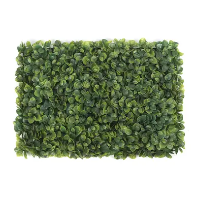 (H) 40x60cm Artificial Hedge Mat Foliage Plant Wall Fence Grass Greenery Panel Decorations