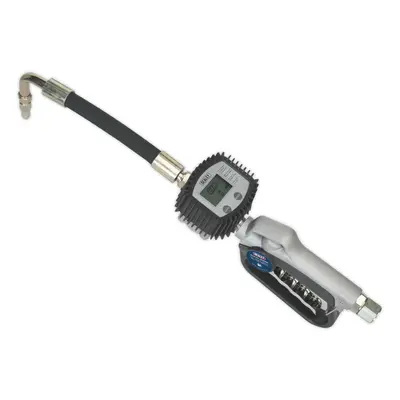 Oil Hose End Gun with Digital Meter - Manual Shut Off - Non Drip Nozzle