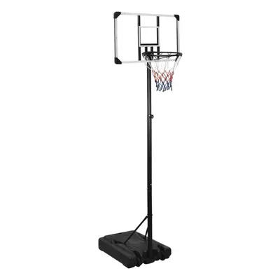 vidaXL Basketball Stand Transparent cm Polycarbonate Basketball Post