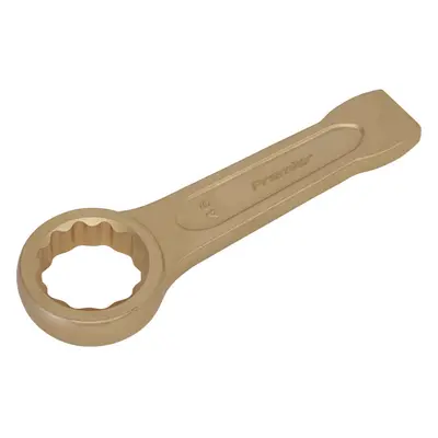 46mm Ring End Slogging Spanner - Non-Sparking - Short Profile Striking End