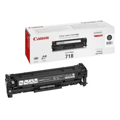 Canon 2662B002 (718BK) Toner black, 3.4K pages @ 5% coverage