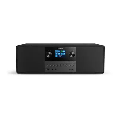 Philips TAM6805 Music System with Internet Radio, DAB+, Bluetooth, CD, USB, and Spotify Connect