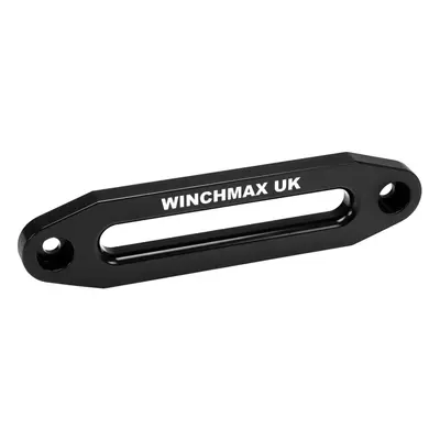 WINCHMAX Large Aluminium Hawse Fairlead (Black) with Laser Etched Logo