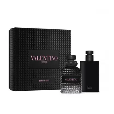 Valentino Uomo Born In Roma Pcs Set: 1.6 Eau De Toilette Spray + 3.4 Shower Gel (Hard)