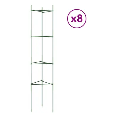 (without bag, cm/ pcs) vidaXL Tomato Cages Garden Climbing Plant Support Tomato Support Steel an