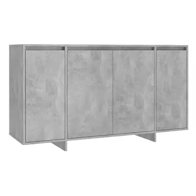 (concrete grey) vidaXL Sideboard Chipboard Home Storage Side Cabinet Furniture Multi Colours