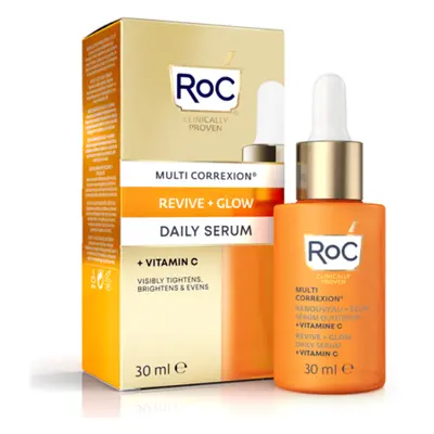 ROC Multi Correxion Revive & Glow Daily Serum Vitamin C Brighter, Tighter Skin 30ml