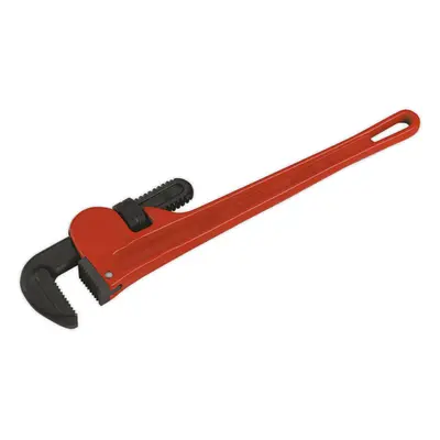 450mm Cast Steel Pipe Wrench - European Pattern - 13-63mm Carbon Steel Jaws