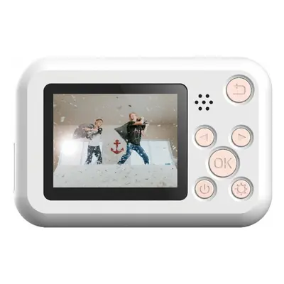 (White) Video Recording Photo Shooting Frame Kids 1080P Sport Camera