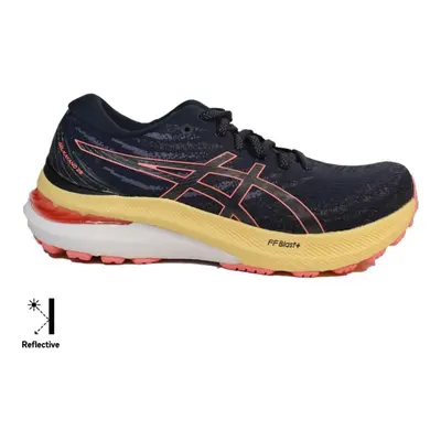 (4 (Adults')) GEL-KAYANO | Midnight/Papaya | Womens Lace Up Running Trainers