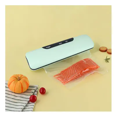 (Green) Automatic Vacuum Sealer Food Sealer Plastic Sealer Household Packaging Machine European 