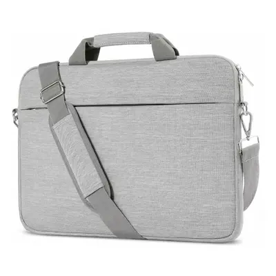 (Light Grey, 13.3 inch) 13.3/14/15.6 Inch Laptop Sleeve Bag Tablet Bag Travel-friendly Handbag F